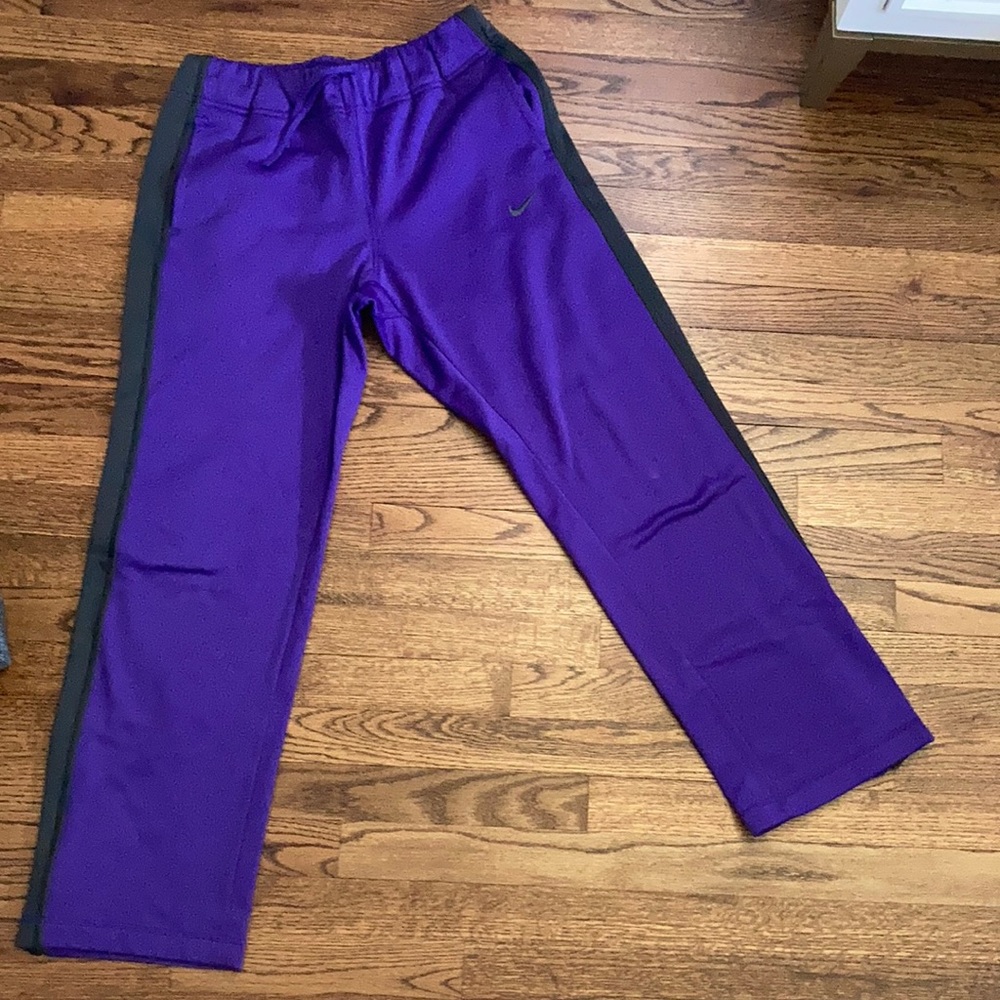 Purple Nike Sweatpants